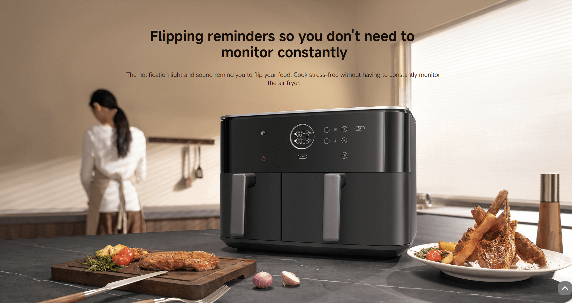 سرخ کن بدون روغن شیائومی 10لیتری